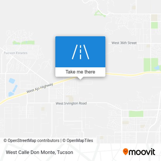 Mapa de West Calle Don Monte
