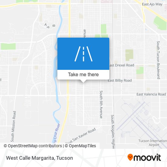 Mapa de West Calle Margarita