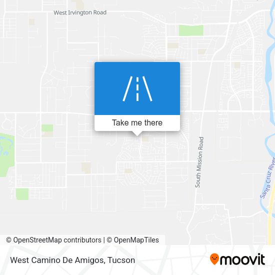 Mapa de West Camino De Amigos