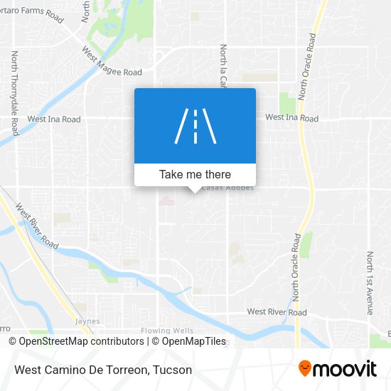 West Camino De Torreon map