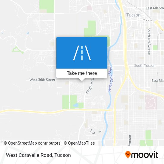 West Caravelle Road map