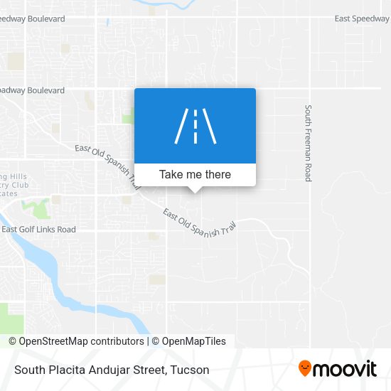 South Placita Andujar Street map