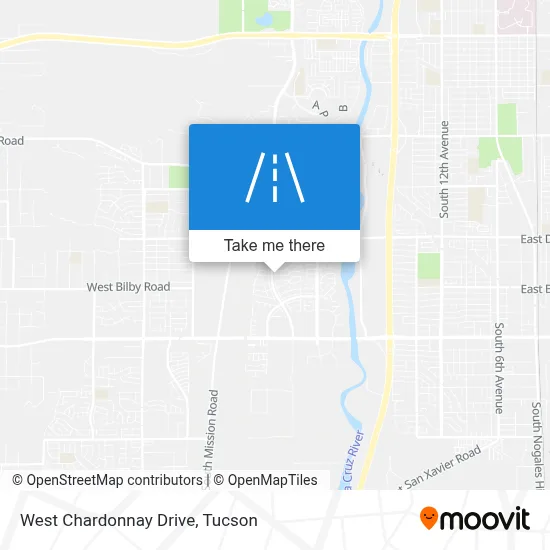 West Chardonnay Drive map
