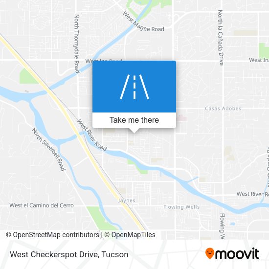 Mapa de West Checkerspot Drive