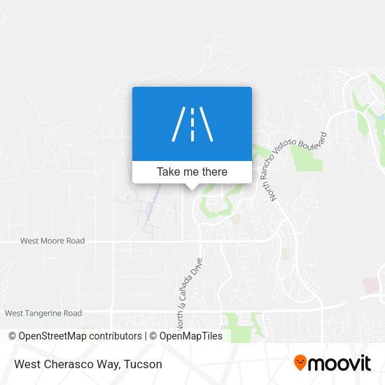 Mapa de West Cherasco Way