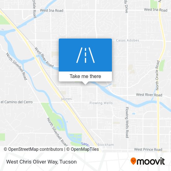 Mapa de West Chris Oliver Way