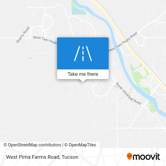 Mapa de West Pima Farms Road