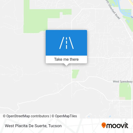 Mapa de West Placita De Suerte