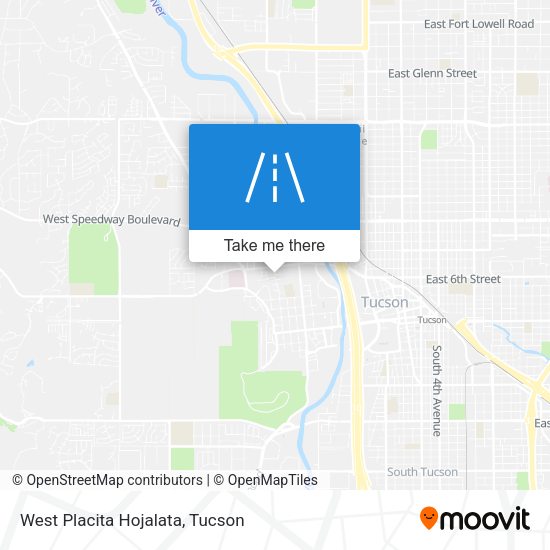 West Placita Hojalata map