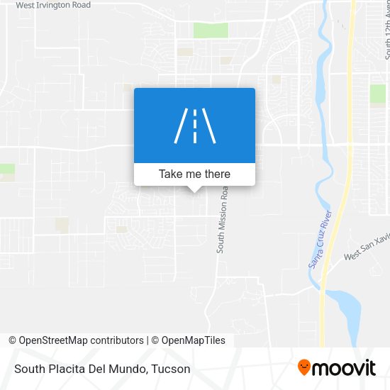 South Placita Del Mundo map