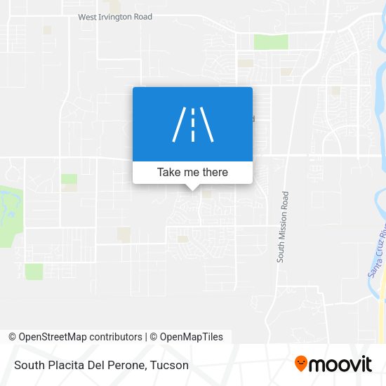 South Placita Del Perone map