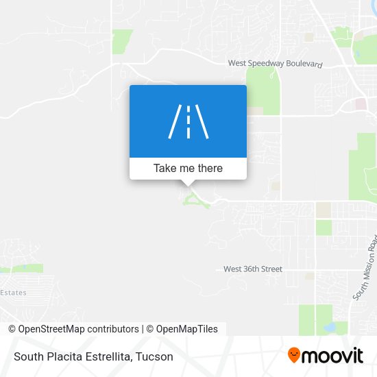 Mapa de South Placita Estrellita