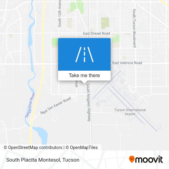 South Placita Montesol map