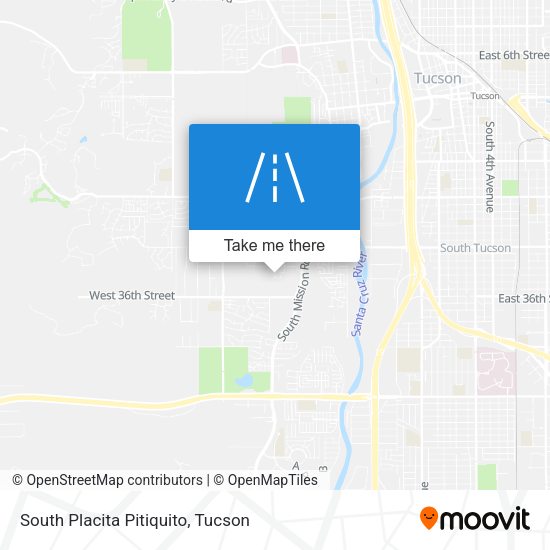 South Placita Pitiquito map