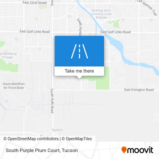 South Purple Plum Court map