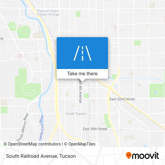 Mapa de South Railroad Avenue