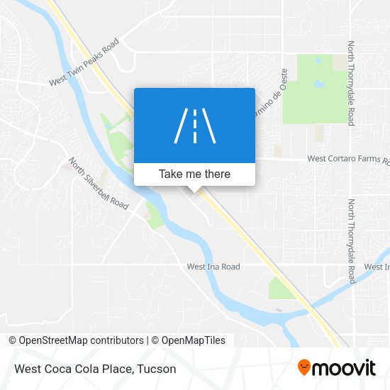 West Coca Cola Place map