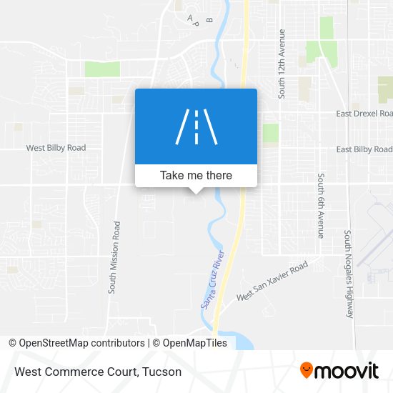 Mapa de West Commerce Court