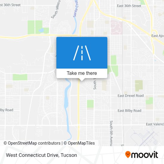 Mapa de West Connecticut Drive