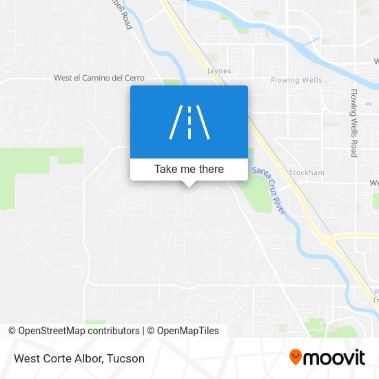 Mapa de West Corte Albor