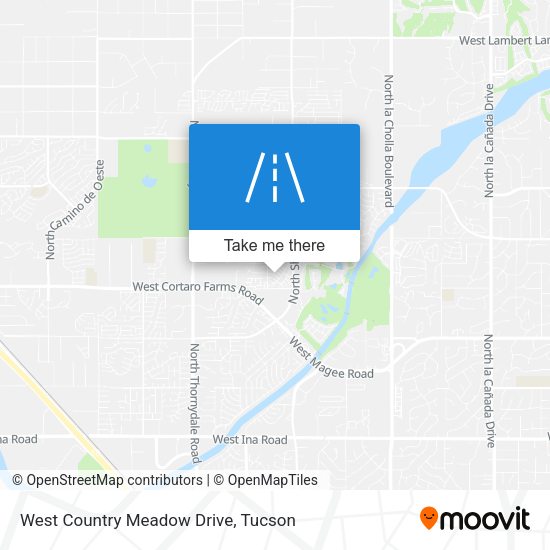 West Country Meadow Drive map