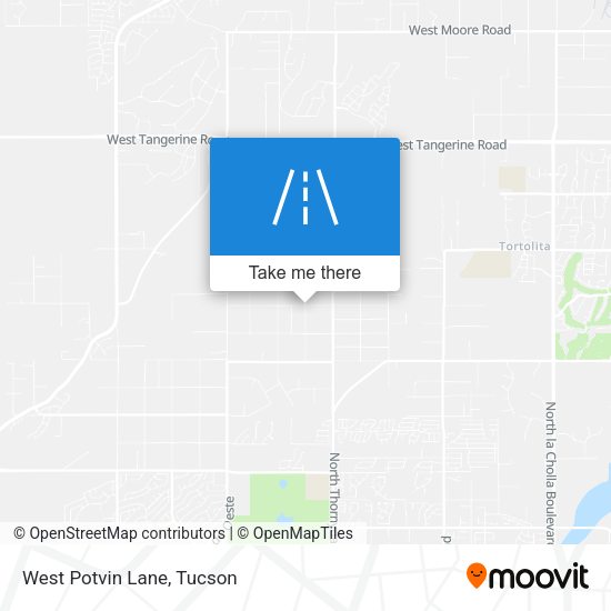 Mapa de West Potvin Lane