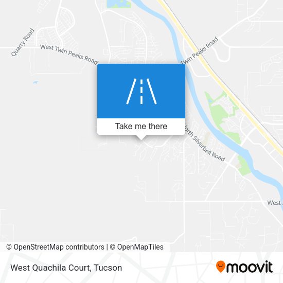 Mapa de West Quachila Court