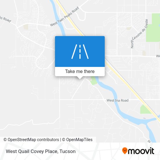 Mapa de West Quail Covey Place