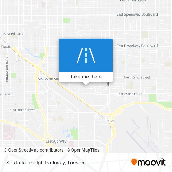 Mapa de South Randolph Parkway