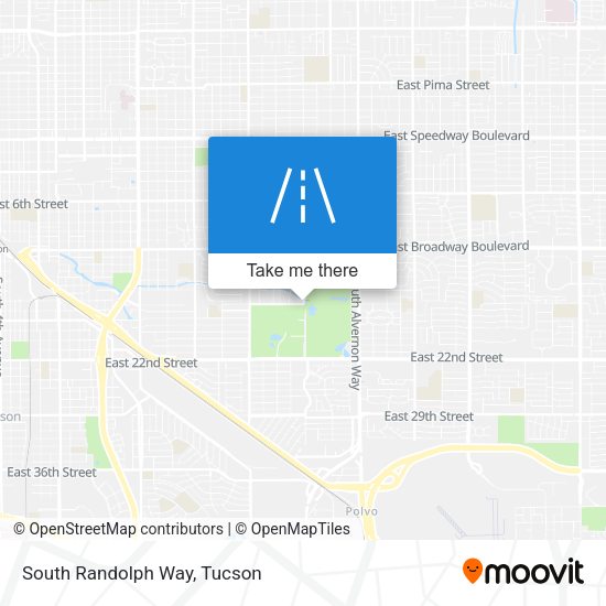 Mapa de South Randolph Way