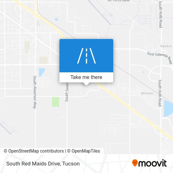 Mapa de South Red Maids Drive