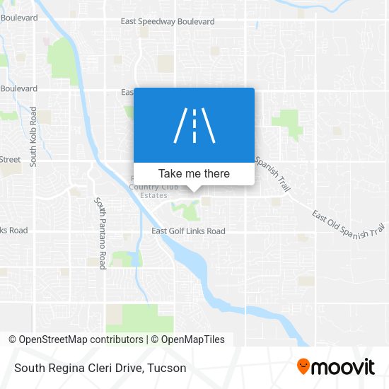South Regina Cleri Drive map