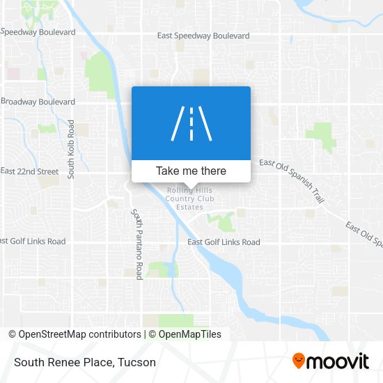 Mapa de South Renee Place