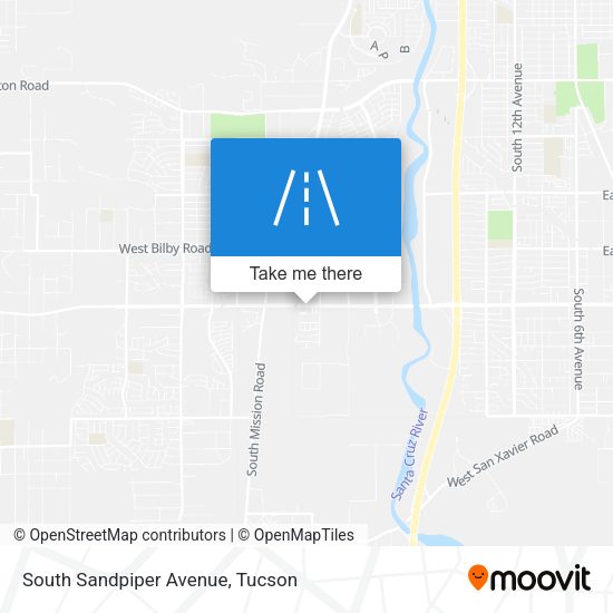 Mapa de South Sandpiper Avenue
