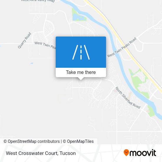 Mapa de West Crosswater Court