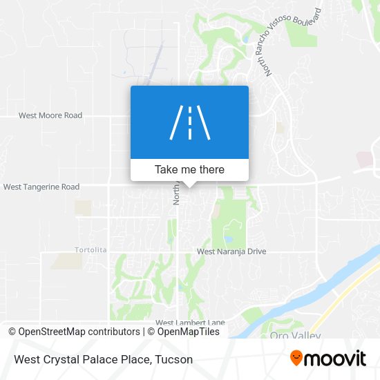 West Crystal Palace Place map