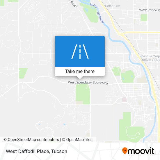 West Daffodil Place map