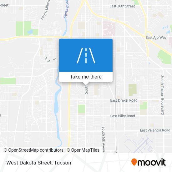 Mapa de West Dakota Street