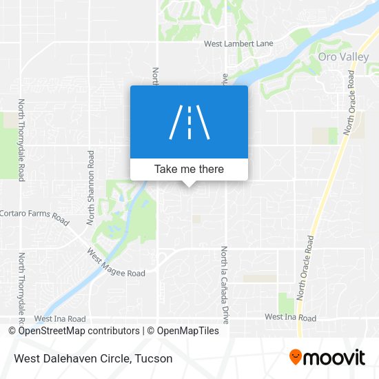 Mapa de West Dalehaven Circle