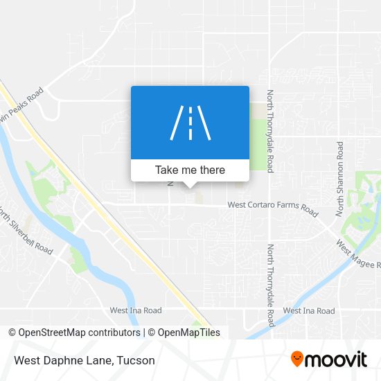 Mapa de West Daphne Lane