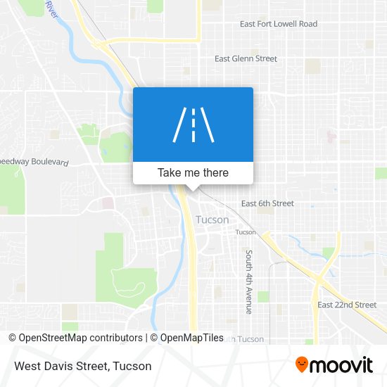 Mapa de West Davis Street