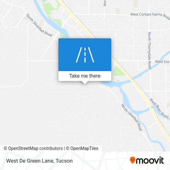 Mapa de West De Green Lane