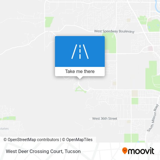 West Deer Crossing Court map
