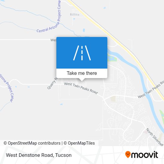 Mapa de West Denstone Road