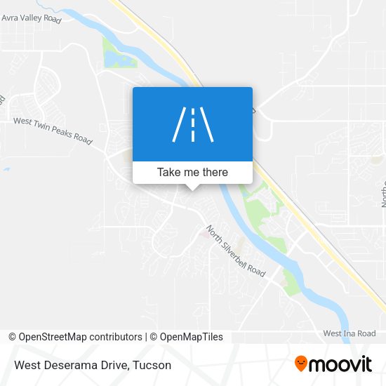 West Deserama Drive map