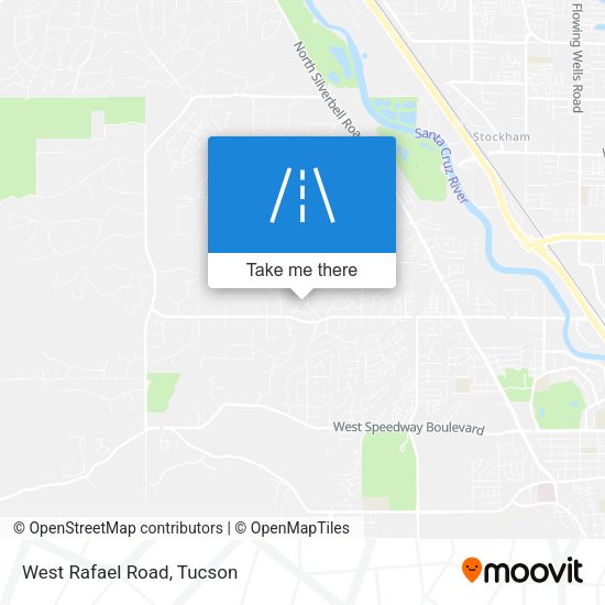 Mapa de West Rafael Road