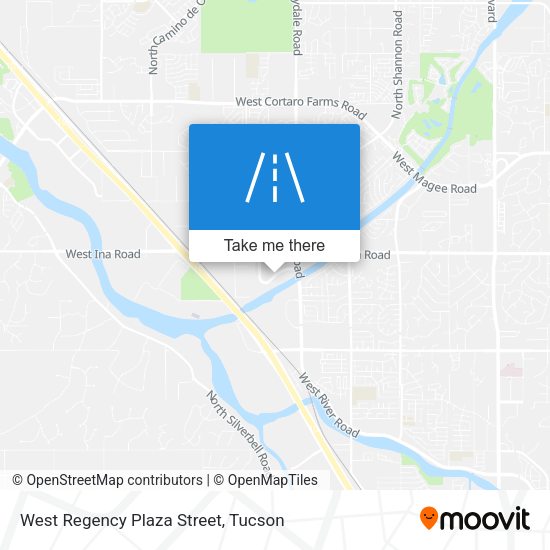 West Regency Plaza Street map