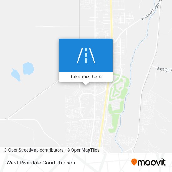 West Riverdale Court map