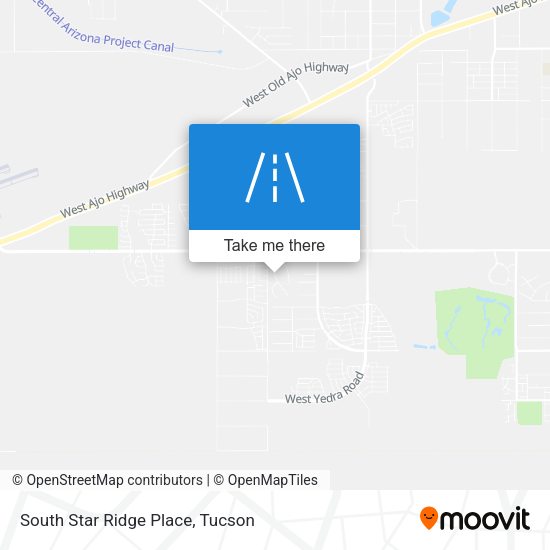 South Star Ridge Place map