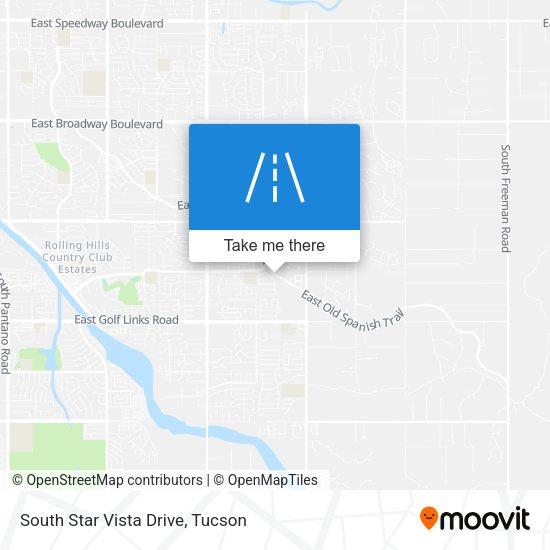 Mapa de South Star Vista Drive